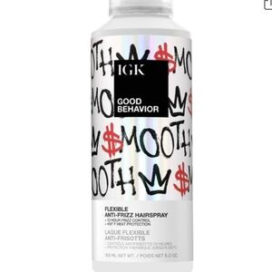IGK Good Behavior Anti-Frizz Hairspray - White